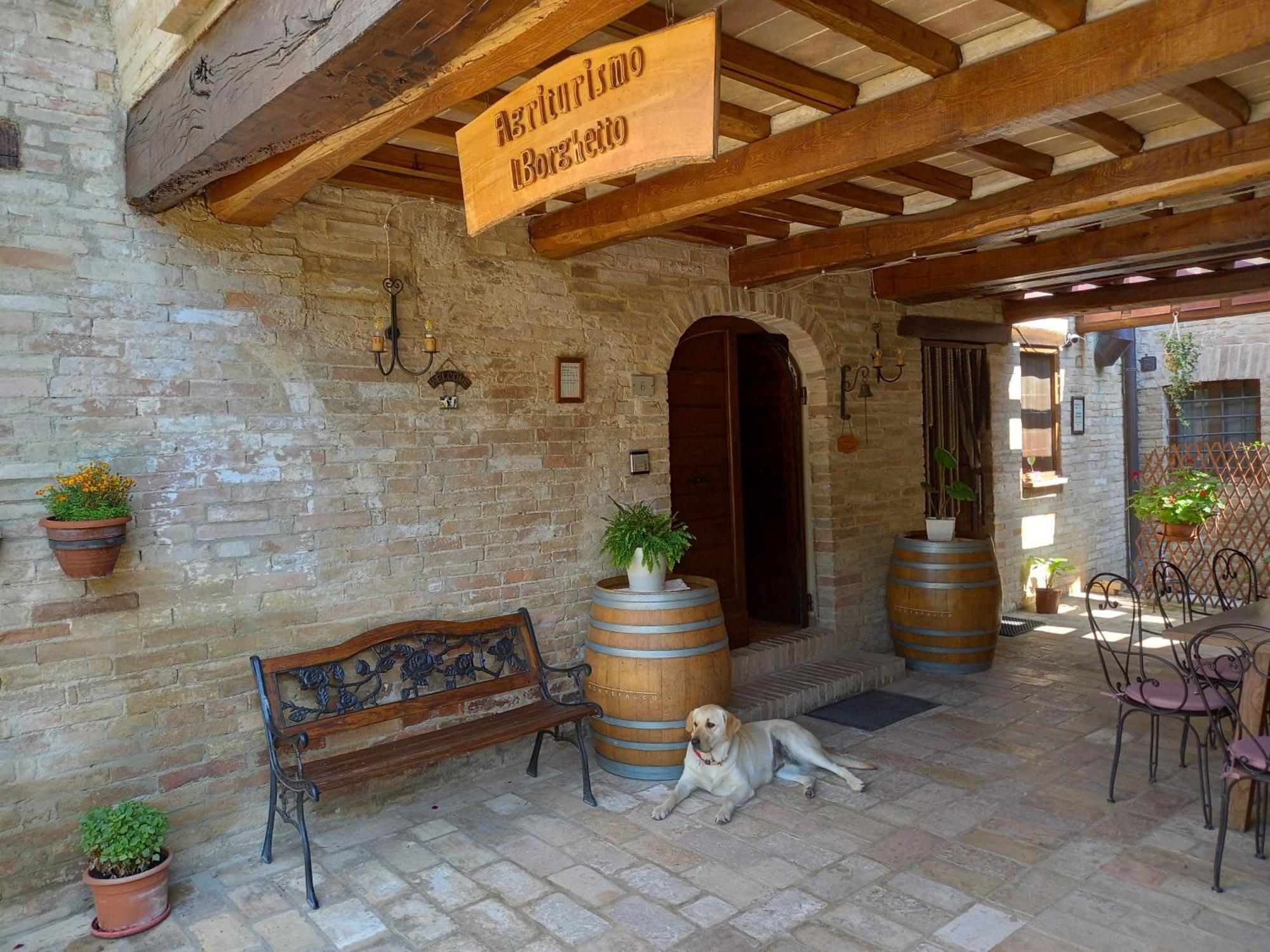 Agriturismo Il Borghetto モンテファルコ エクステリア 写真